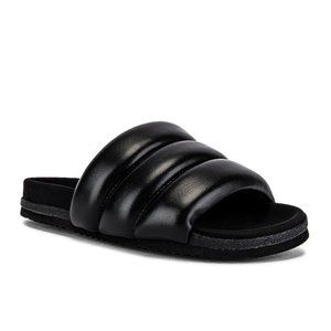 ROAM The Puffy Slide in Black Sz 7 women's